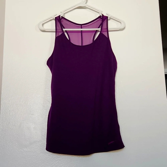 Nike Tops - Nike Purple Sleeveless Dry Fit Top Size Small
